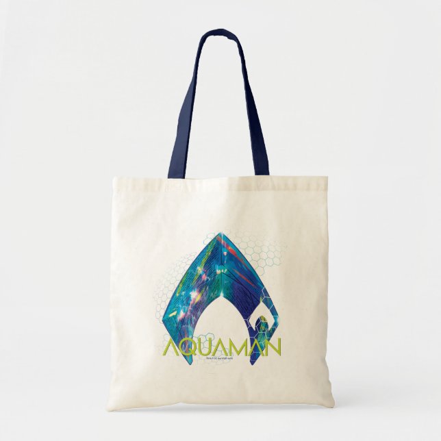 Tote Bag Aquaman | Logo Aquaman modifié (Devant)