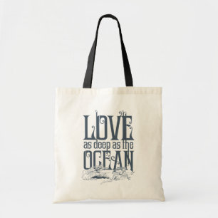 Tote Bag Aquaman & Mera - Amour Aussi Profond Que L'Océan