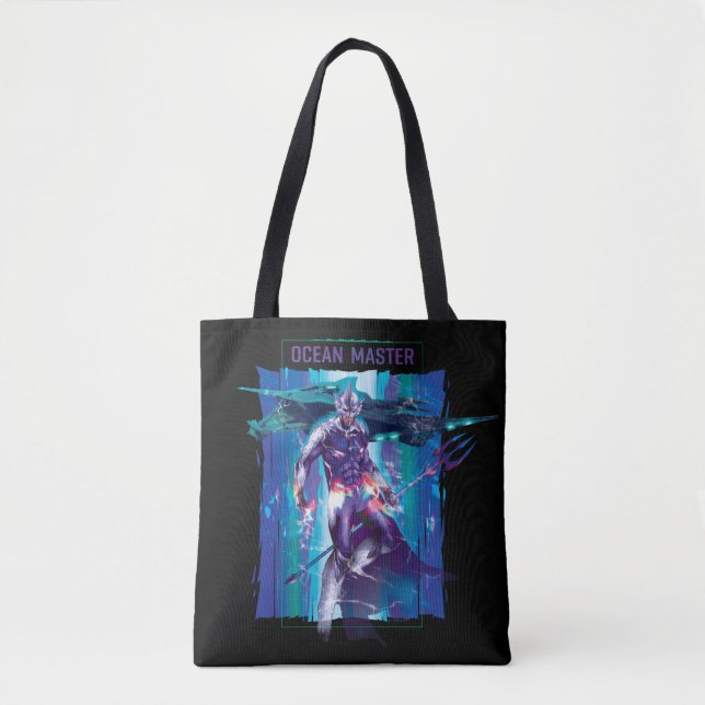 Tote Bag Aquaman | Ocean Master King Orm Refractionné Graph (Devant)