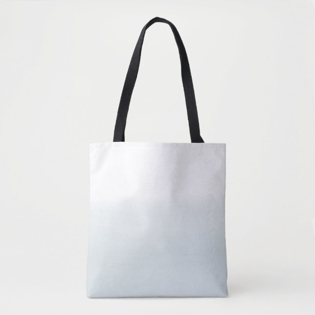 Tote Bag Aquarelle Aqua Haze (Devant)