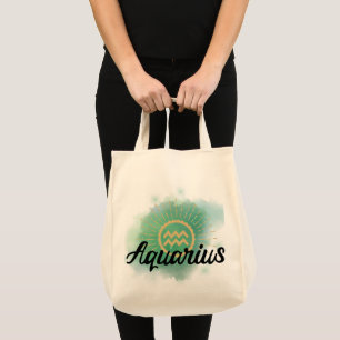 Tote Bag Aquarelle Aquarius