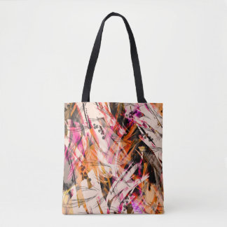 Tote Bag Aquarelle, arrière - plan abstrait vintage.