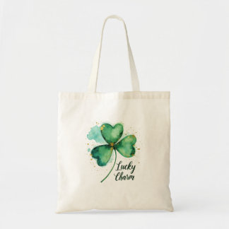 Tote Bag Aquarelle Charme chanceux