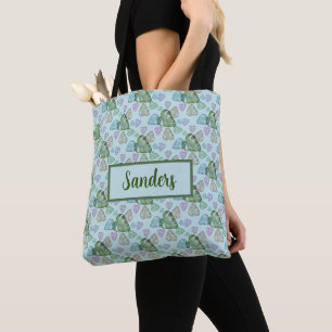 Tote Bag Aquarelle colorée Monstera Deliciosa Feuilles