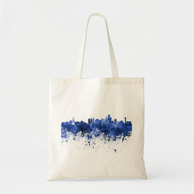 Tote Bag Aquarelle de Dallas (Devant)