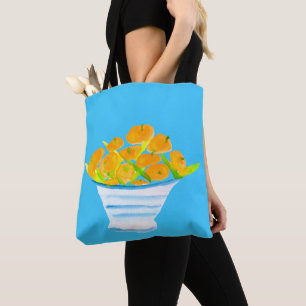 Tote Bag Aquarelle d'orange