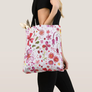 Tote Bag Aquarelle florale