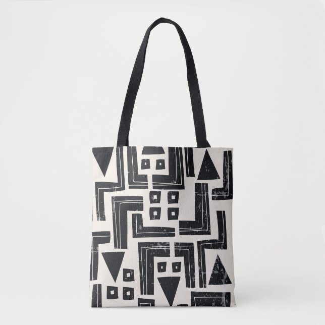 Tote Bag Aquarelle formes abstraites (Devant)