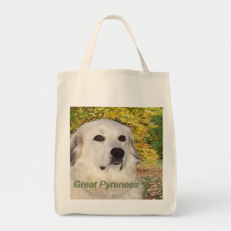 Tote Bag Aquarelle Fourre-tout d'automne de Grands Pyrénées