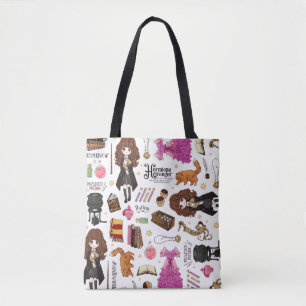 Tote Bag Aquarelle magique Hermione Granger