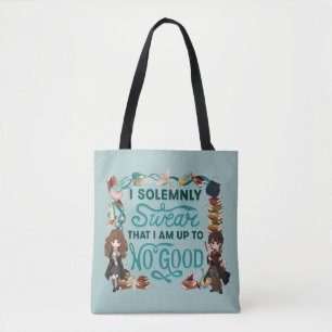 Tote Bag Aquarelle magique "Je jure solennellement"