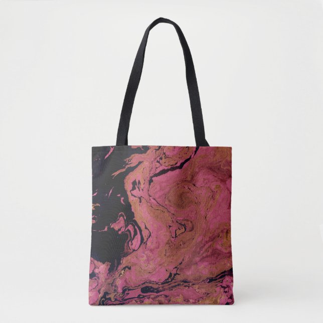 Tote Bag Aquarelle, marbre (Devant)