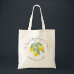 Tote Bag Aquarelle moderne Boho Lemon Wedding Favoriser<br><div class="desc">Citron été préférez le sac de douche nuptiale. Le texte peut être modifié en utilisant à droite le menu "Détails". Pour tout adapter à vos besoins, cliquez sur le bouton "Personnaliser" et vous pouvez modifier le style et la couleur du texte. Veuillez me contacter si vous avez besoin d'aide, pour...</div>