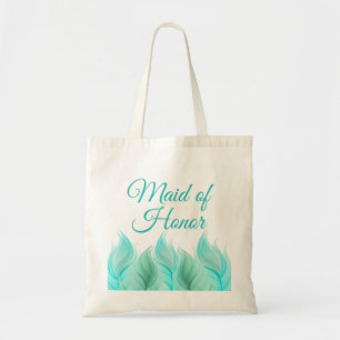 Tote Bag Aquarelle Plumes Maid of Honor Mariage