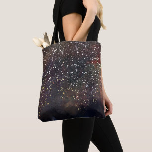 Tote Bag Aquarelle scintillante Terrain Rustique Glam moder