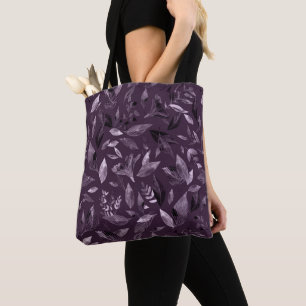 Tote Bag Aquarelle tombée feuilles 7