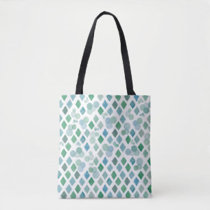 Tote Bag Aquarelle transparente sur un arrière - plan blanc