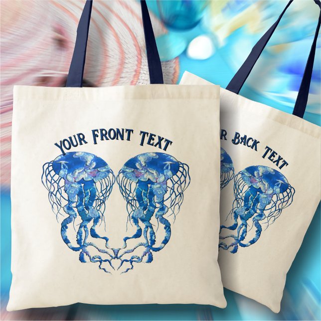 Tote Bag Aquarium Jellyfish 0925 (Créateur téléchargé)