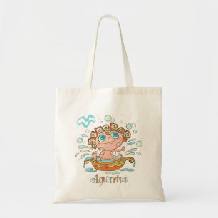 Tote Bag Aquarius Cartoon Baby