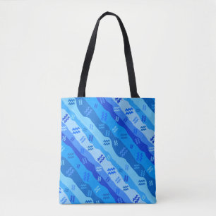Tote Bag Aquarius Zodiac