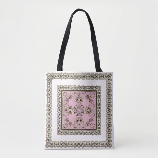 Tote Bag Arabic antique decorative east ornamental baroque (Devant)