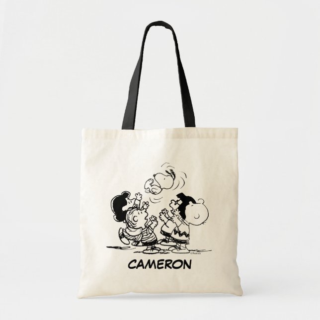 Tote Bag Arachides Gang Lifting Snoopy (Devant)