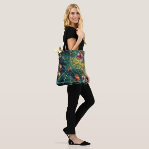 Tote Bag Araignée de Noël