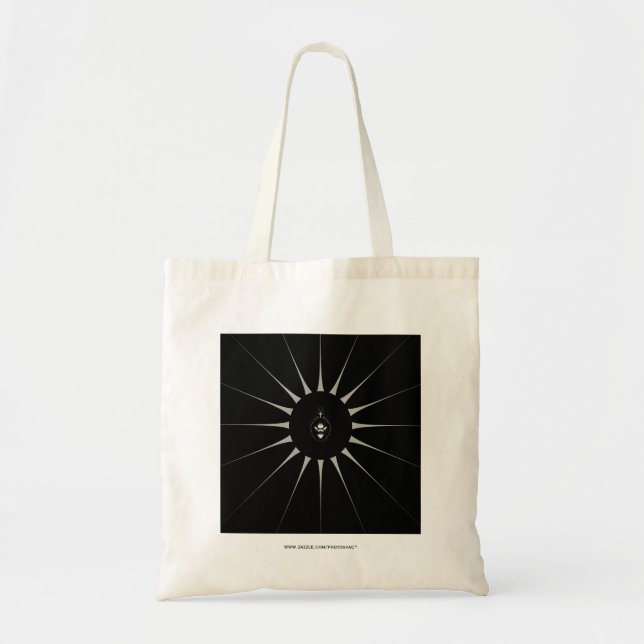 Tote Bag Araignée dorée (Devant)