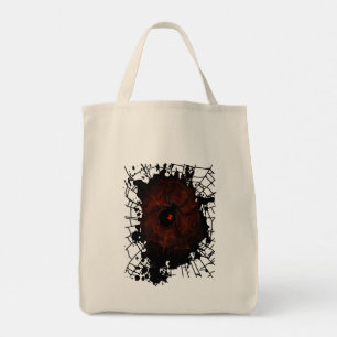 Tote Bag Araignée Veuve Noire Éclaboussure de Peinture Toil