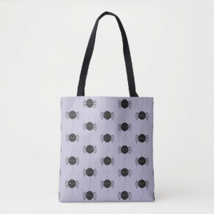 Tote Bag Araignées d'Halloween de Kawaii
