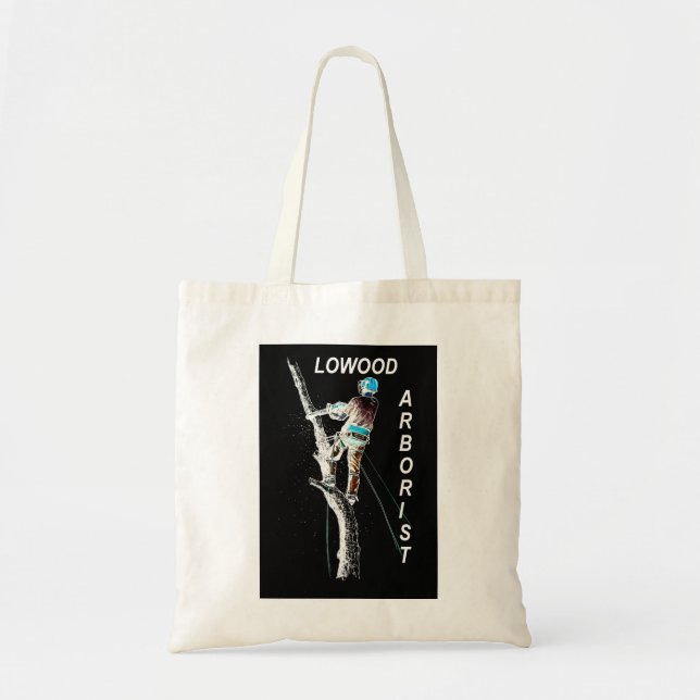 Tote Bag Arb Art Arboriste Arbre Chirurgien Chainsaw Paysag (Devant)