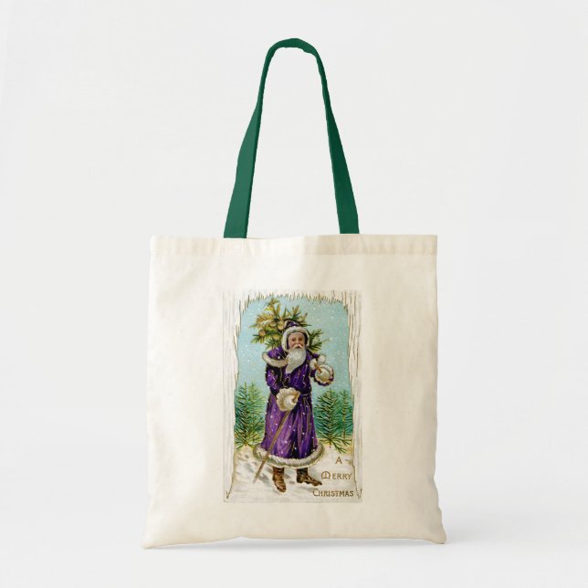 Tote Bag Arborescence père Noël (Devant)
