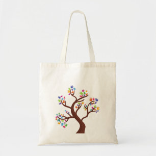 Tote Bag Arbre à main humaine.