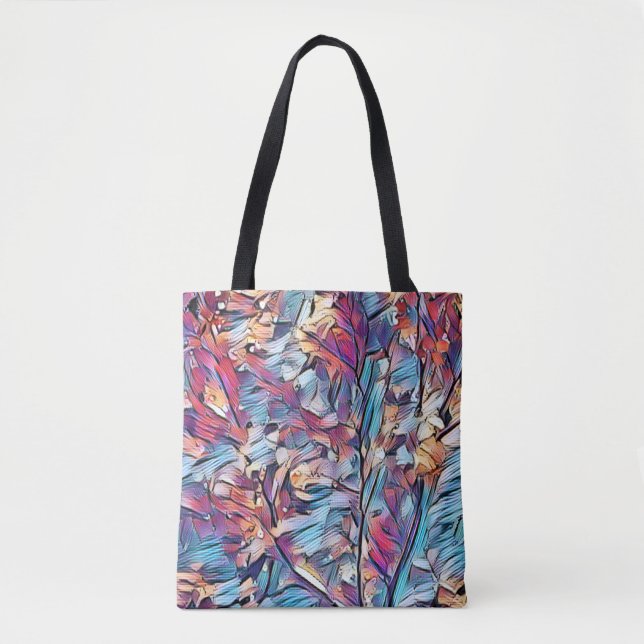 TOTE BAG ARBRE ABSTRAIT (Devant)