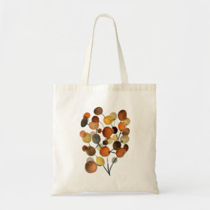Tote Bag Arbre Abstrait brun d'automne