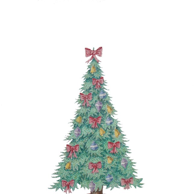 Tote Bag arbre avec décorations cloches d'arcs rouges pour  (Créateur téléchargé)