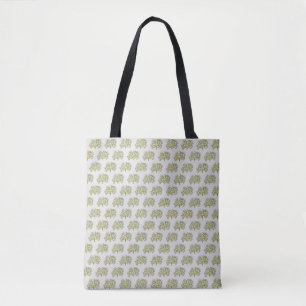 Tote Bag Arbre corallien vert