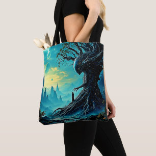 Tote Bag Arbre cosmique de vie Imaginaire