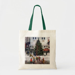 Tote Bag Arbre dans la place