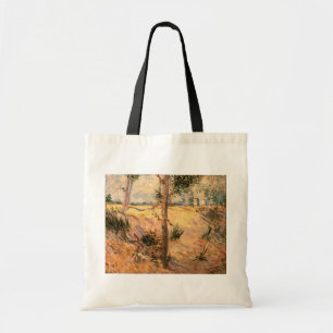 Tote Bag Arbre dans un champ un jour ensoleillé par Vincent