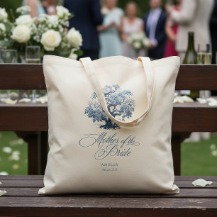Tote Bag Arbre de mariage à motif de chinoiserie Mère de la