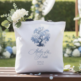 Tote Bag Arbre de mariage à motif de chinoiserie Mère de la