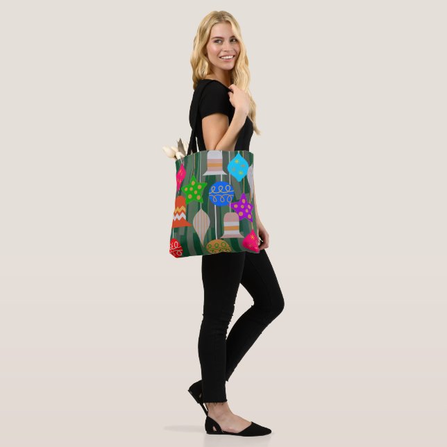 Tote Bag Arbre de Noël (Sur le modèle)