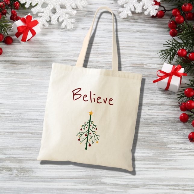 Tote Bag Arbre de Noël (Créateur téléchargé)