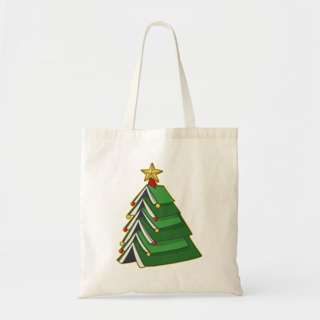 Tote Bag Arbre de Noël de la réservation IV (Devant)