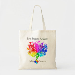 Tote Bag Arbre de spectre autistique