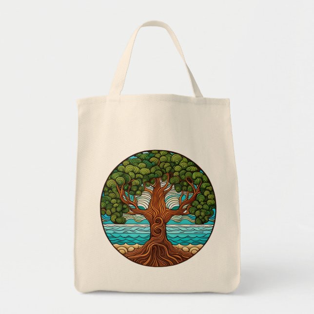 TOTE BAG ARBRE DE VIE (Devant)