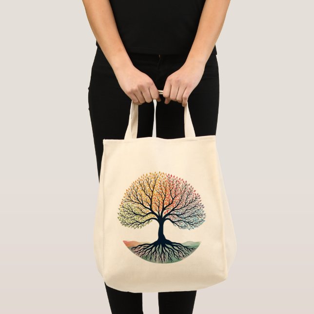 TOTE BAG ARBRE DE VIE (Devant (produit))