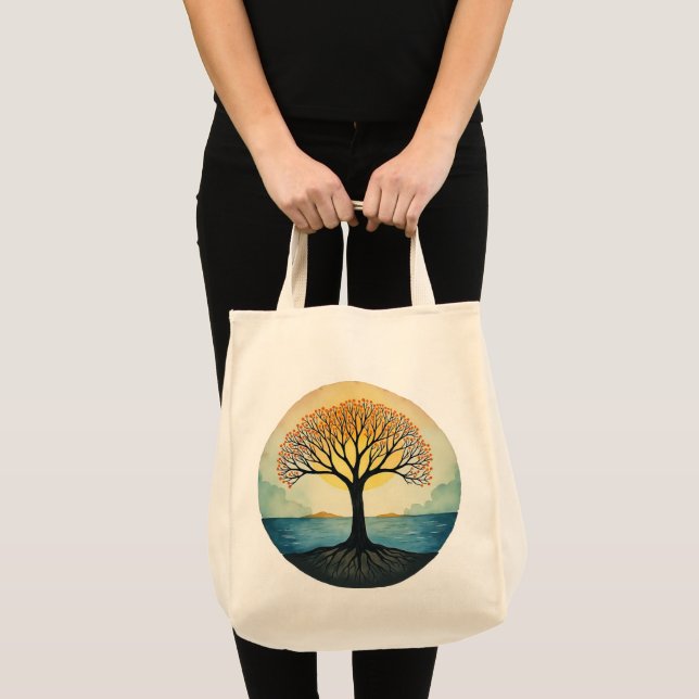TOTE BAG ARBRE DE VIE (Devant (produit))