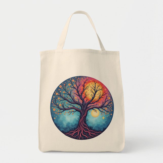 TOTE BAG ARBRE DE VIE (Devant)
